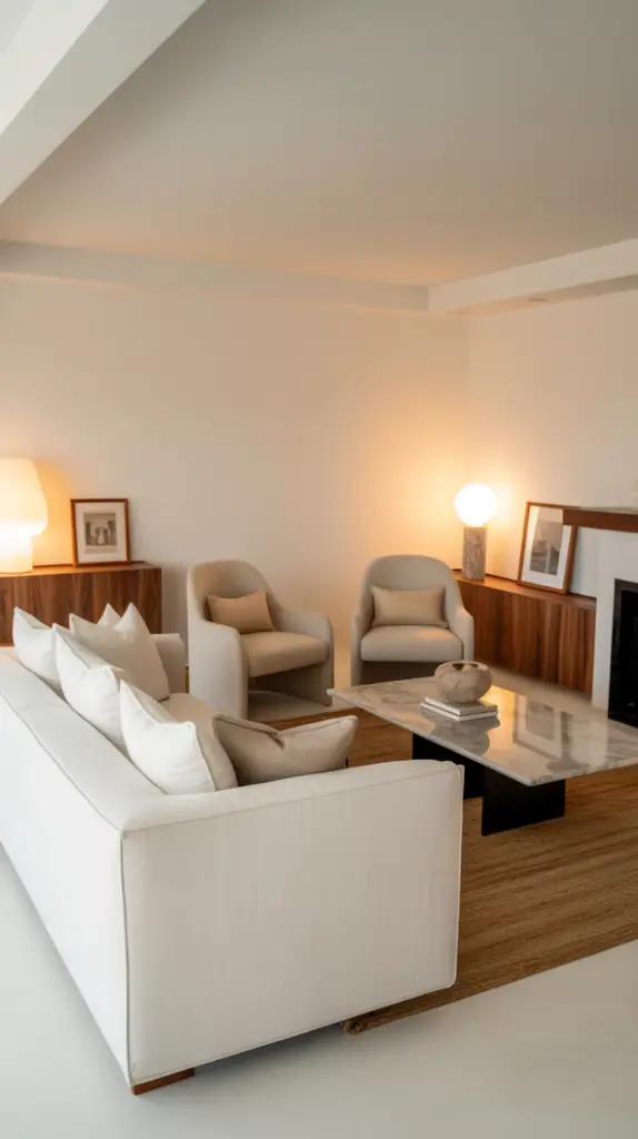 Elegant White Living Room Decor with Timeless Charm: Inspiring Ideas for a Bright, Sophisticated Space 2 Elegant White Living Room Decor with Timeless Charm: Inspiring Ideas for a Bright, Sophisticated Space