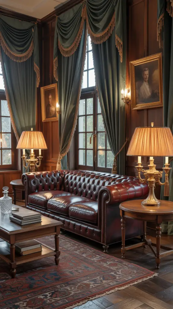 Old English Living Room Furniture and Decor Ideas for a Timeless Historic Home Feel 2 Old English Living Room Furniture and Decor Ideas for a Timeless Historic Home Feel