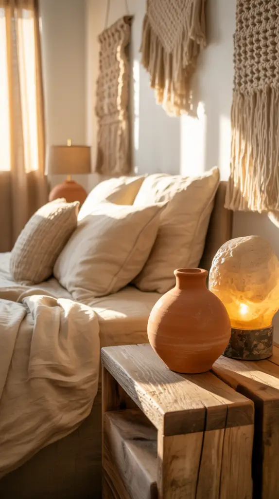 Ideas to Style a Cozy Earthy Bedroom for a Calm and Inviting Space 2 Ideas to Style a Cozy Earthy Bedroom for a Calm and Inviting Space