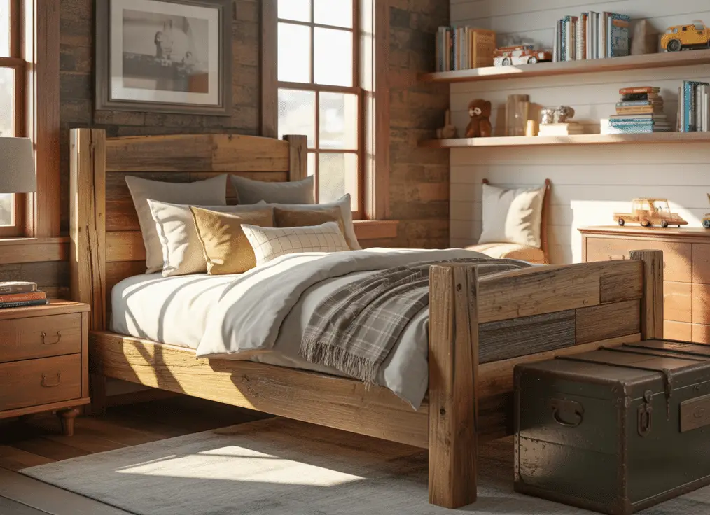 Rustic Decorating Inspiration for Vintage Boys Bedrooms in Any Home