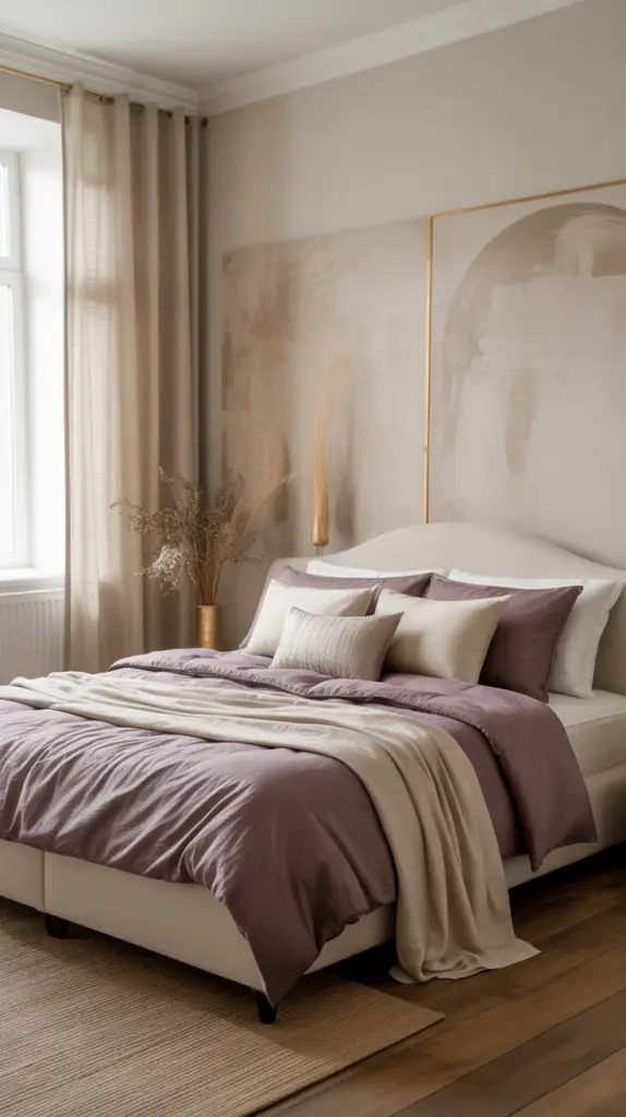 Plum Bedding Ideas for a Calm and Elegant Bedroom Retreat 2 Plum Bedding Ideas for a Calm and Elegant Bedroom Retreat
