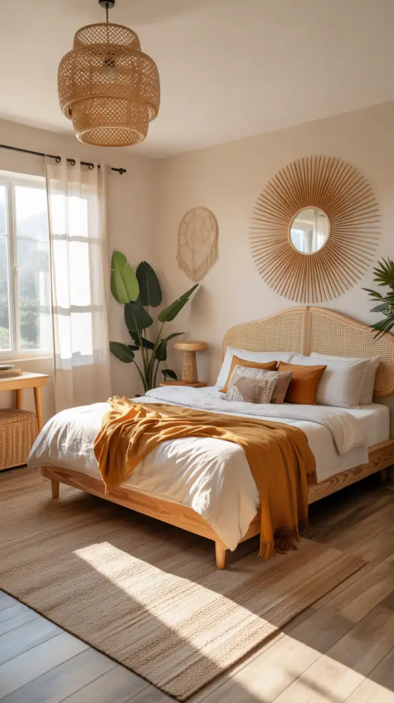 Boho Bedroom Ideas Inspired by Natural Living for a Relaxed and Earthy Sanctuary 2 Boho Bedroom Ideas Inspired by Natural Living for a Relaxed and Earthy Sanctuary