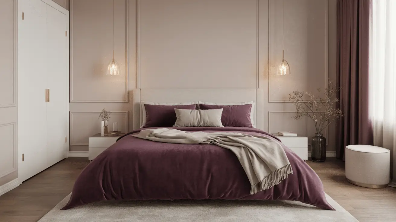 Plum Bedding Ideas for a Calm and Elegant Bedroom Retreat