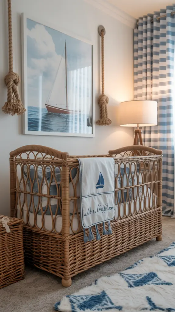 Coastal Nautical Nursery Ideas With Classic Decor for a Timeless Baby Room 2 Coastal Nautical Nursery Ideas With Classic Decor for a Timeless Baby Room
