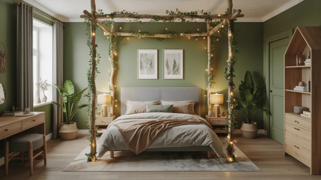 Enchanting Forest Bedroom Ideas to Create a Magical Fairycore Dream Room