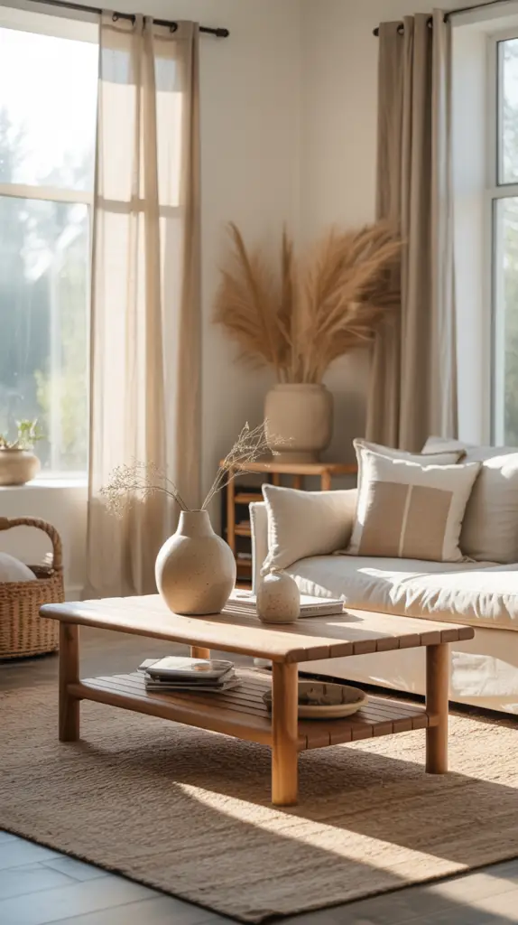 Warm Earthy Living Room Makeover Ideas on a Budget: Transform Your Space with Natural Charm 2 Warm Earthy Living Room Makeover Ideas on a Budget: Transform Your Space with Natural Charm