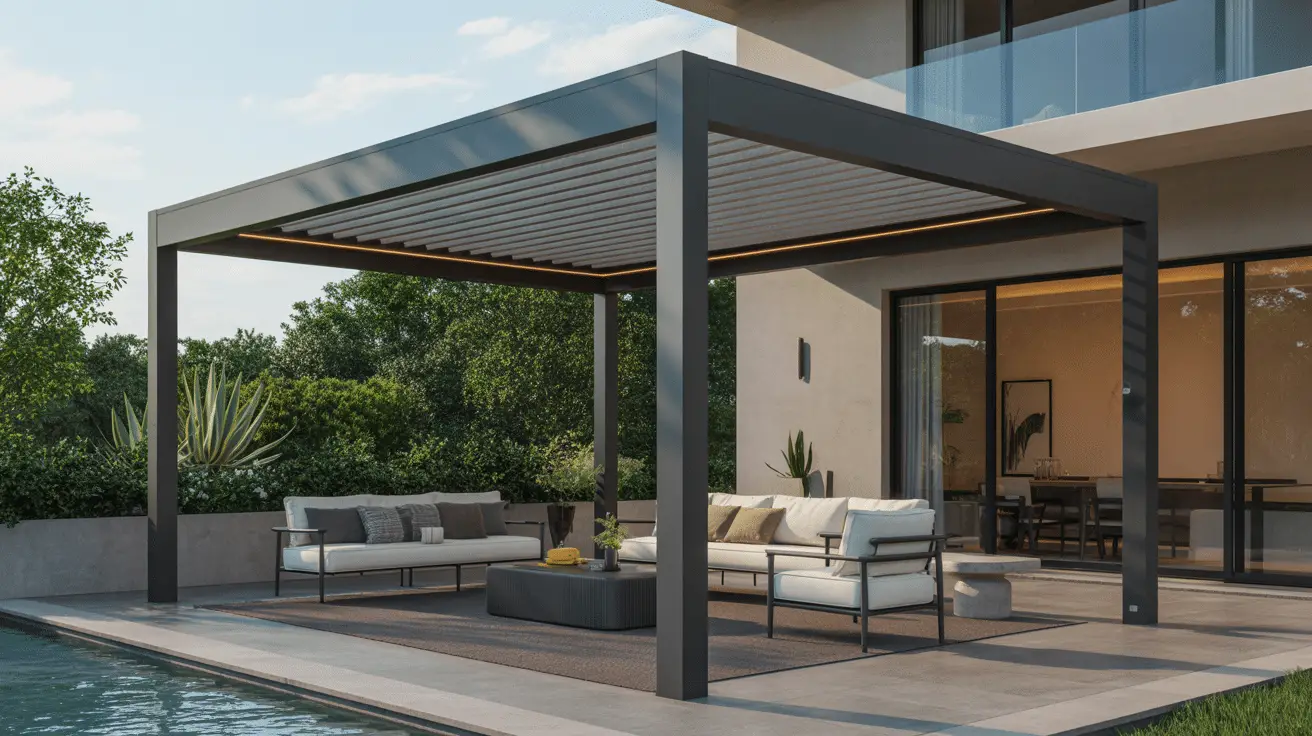 Luxury Patio Roof Designs to Elevate Elegant Outdoor Living