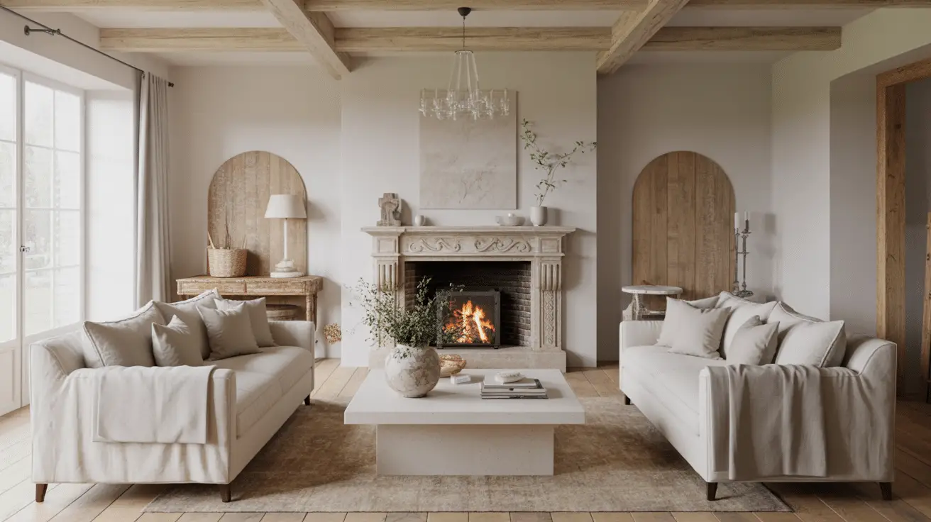 Modern French Country Living Room Style for Stunning Interiors: Timeless Elegance with a Contemporary Twist