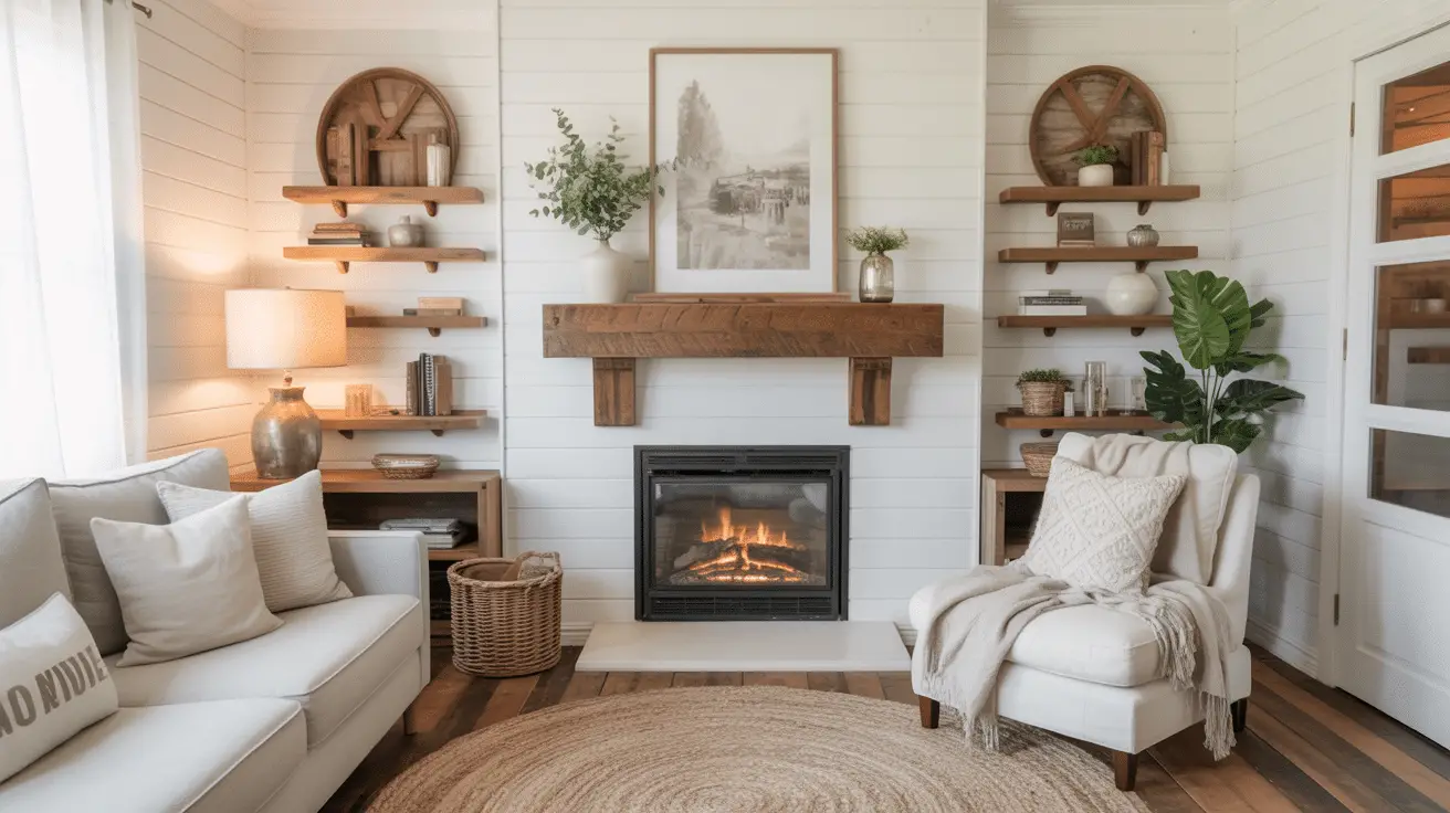 Simple Farmhouse Fireplace Ideas for Small Spaces: Cozy Designs That Transform Any Room