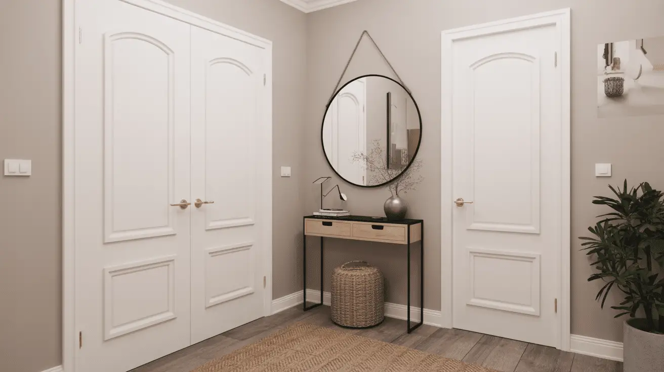 Small Space Double Door Entryway Solutions for a Stylish and Functional Home