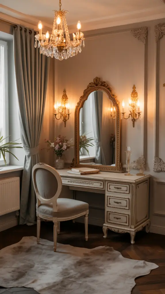 Vintage Dressing Room Ideas for Classic Interiors and Timeless Elegance 2 Vintage Dressing Room Ideas for Classic Interiors and Timeless Elegance