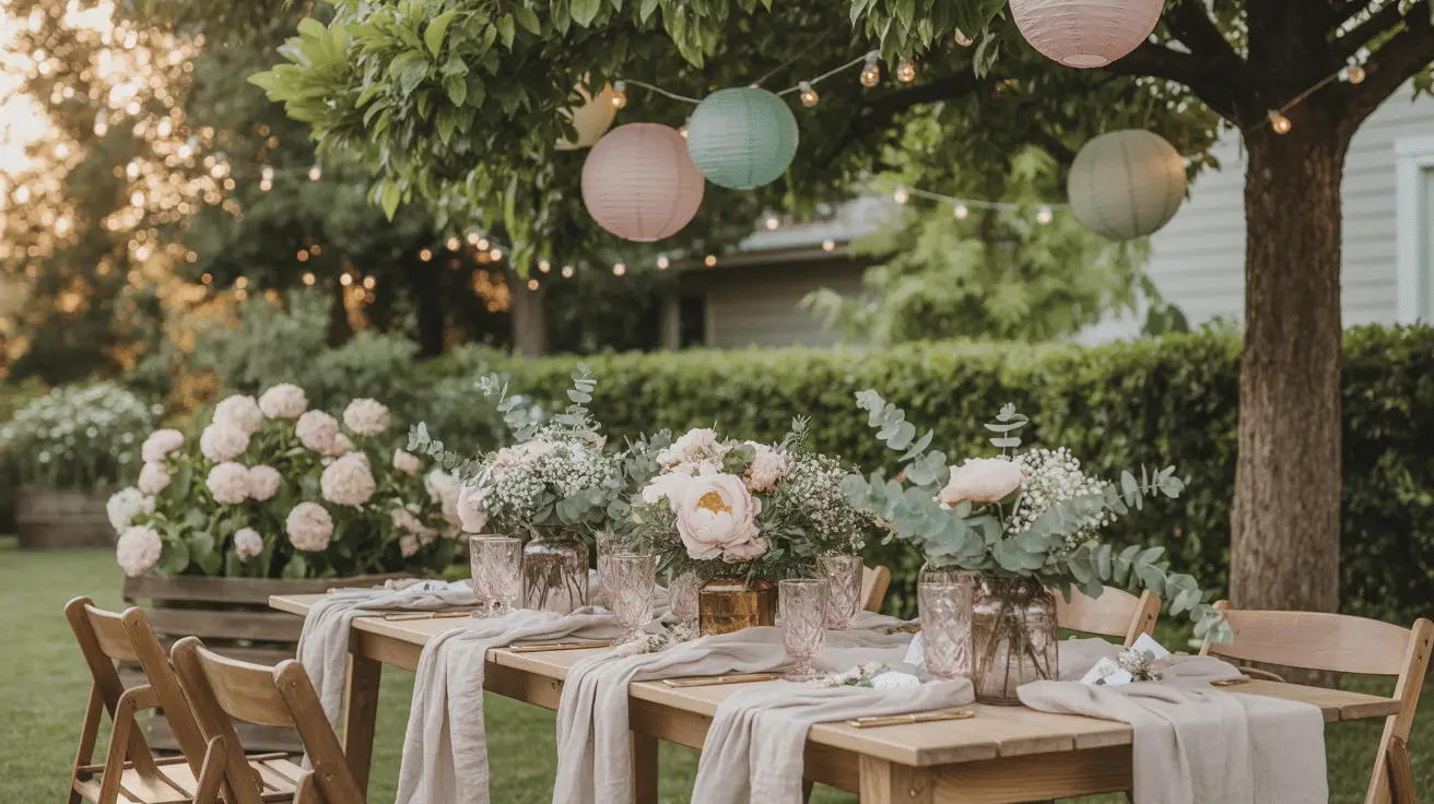 Easy Summer Baby Shower Ideas for Beautiful and Effortless Backyard Parties