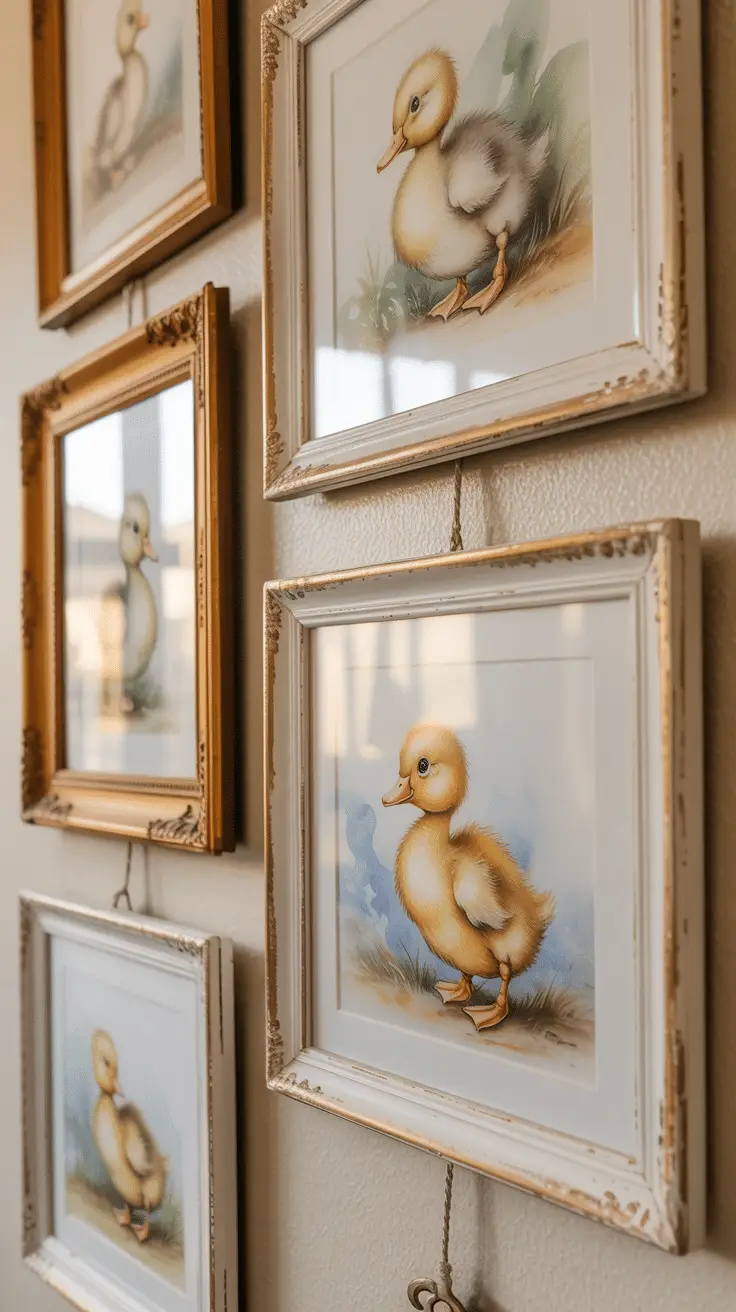 Vintage Duck Nursery Decor for a Cozy and Charming Baby Room