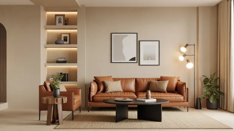 Elevated Living Room Style for Modern Interiors: Sophisticated Design ...