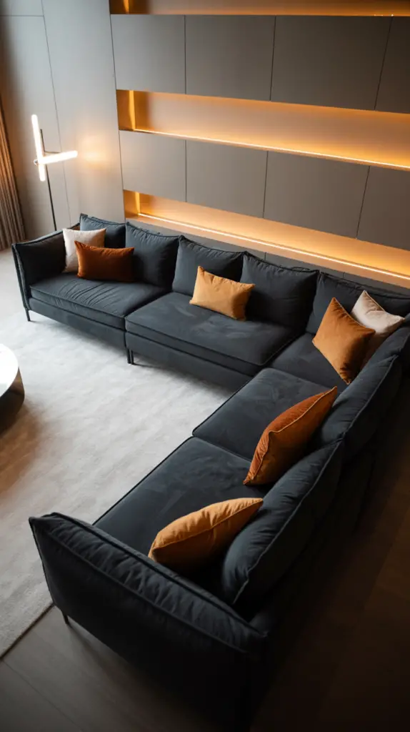 Modern Dark Gray Couch Living Room Ideas to Elevate Any Space with Style and Comfort 2 Modern Dark Gray Couch Living Room Ideas to Elevate Any Space with Style and Comfort