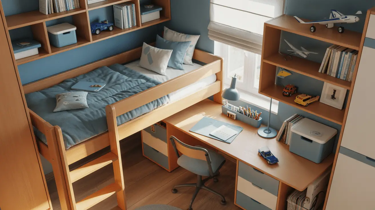 Creative Layout and Smart Storage Ideas for Small Boys Bedrooms