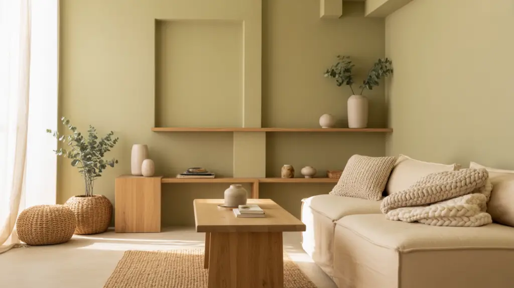 Stylish Sage Living Room Ideas for Trendy Interiors with Fresh, Modern ...