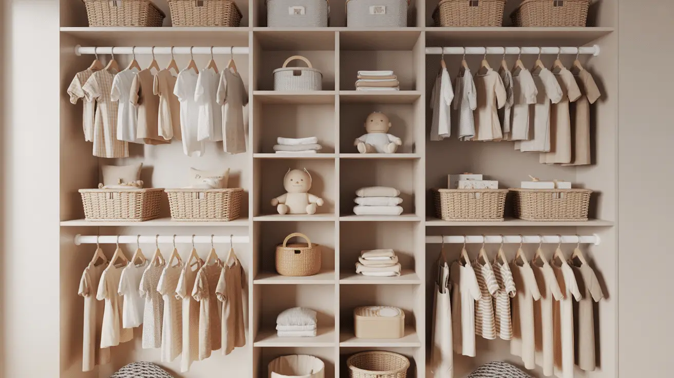 Nursery Closet Ideas for a Beautiful and Organized Space: Smart Storage Solutions for Modern Parents