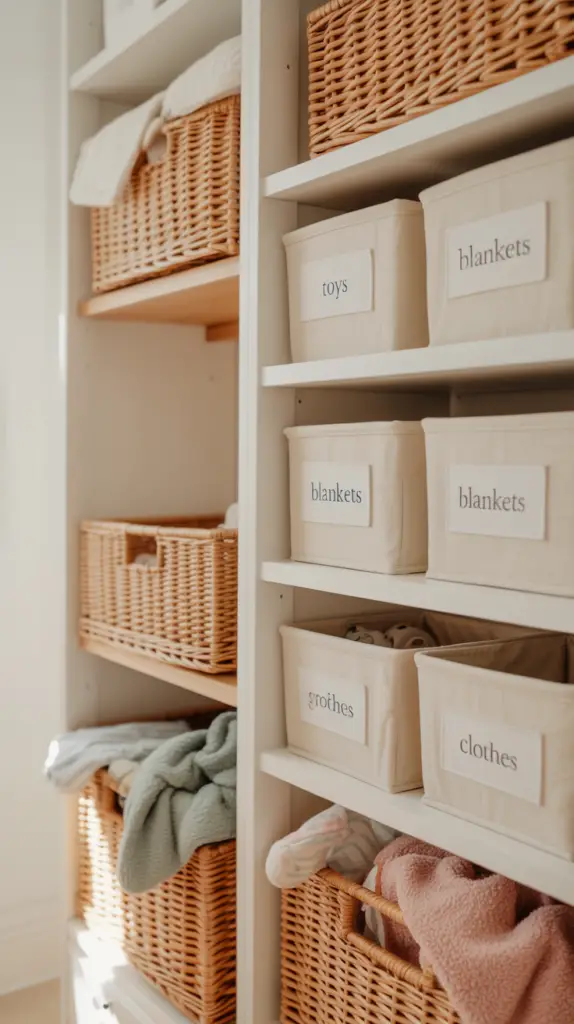 Nursery Closet Ideas for a Beautiful and Organized Space: Smart Storage Solutions for Modern Parents 2 Nursery Closet Ideas for a Beautiful and Organized Space: Smart Storage Solutions for Modern Parents