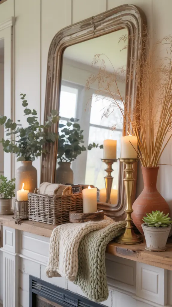 Farmhouse Fireplace Decor Makeover Ideas for a Warm and Inviting Living Space 2 Farmhouse Fireplace Decor Makeover Ideas for a Warm and Inviting Living Space