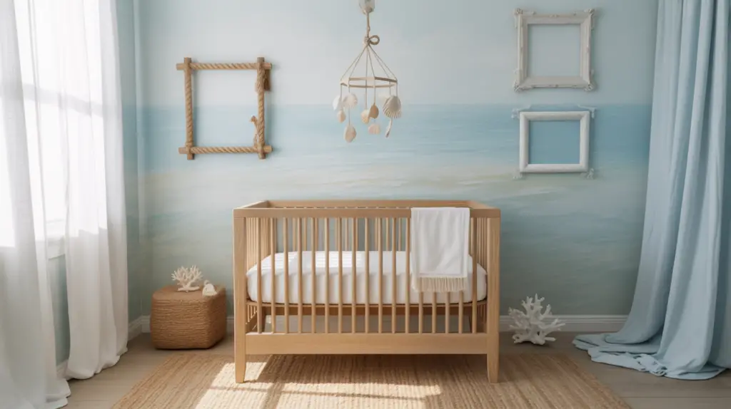 Coastal Blue Nursery Ideas for Relaxed Vibes and Serene Baby Room Design