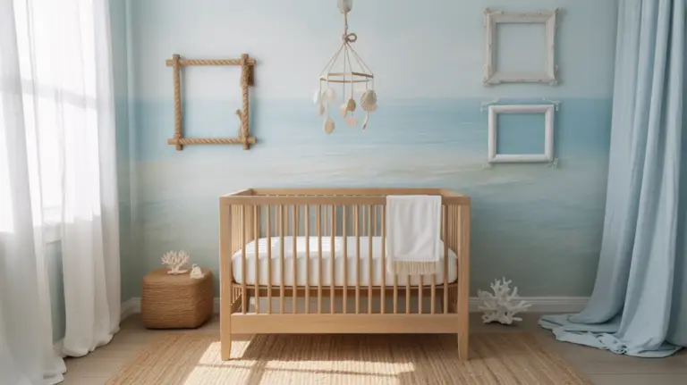 Coastal Blue Nursery Ideas for Relaxed Vibes and Serene Baby Room Design