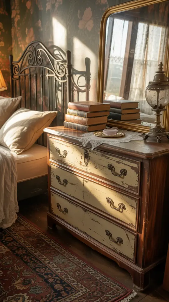 Cozy Vintage Bedroom Inspiration for Stylish Interiors with Timeless Charm 2 Cozy Vintage Bedroom Inspiration for Stylish Interiors with Timeless Charm