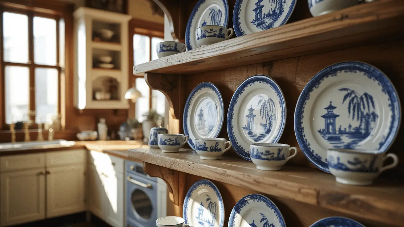 Blue Willow Kitchen Decor for Classic Interiors: Elegant Blue-and-White Style That Never Fades
