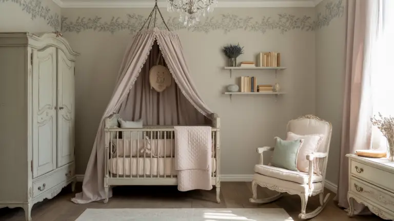 Elegant French Country Nursery Ideas for Baby Room Design That Feel ...