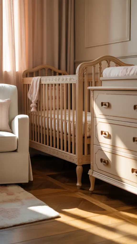 Modern French Inspired Nursery for a Cozy Baby Room: Elegant Design Ideas for Timeless Charm 2 Modern French Inspired Nursery for a Cozy Baby Room: Elegant Design Ideas for Timeless Charm