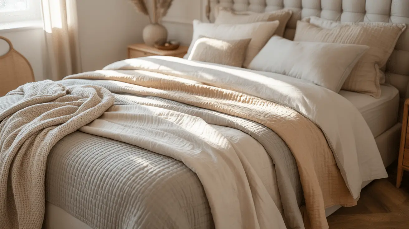 Layering Quilt Bedding for Stylish Interiors: Elegant Ways to Elevate Your Bedroom Design