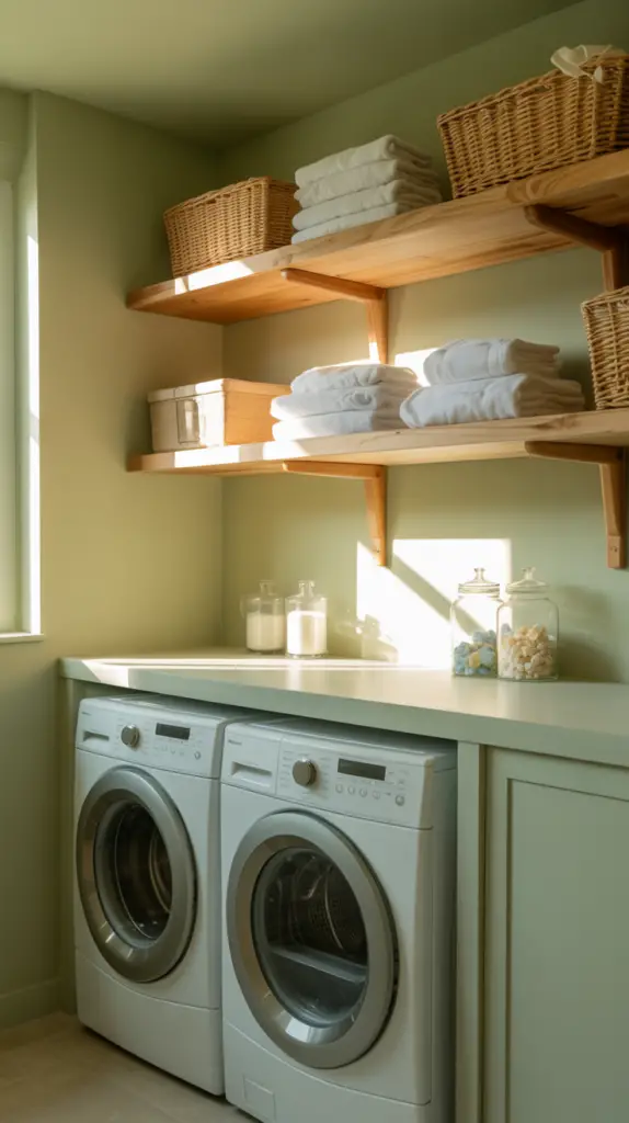 Laundry Room Paint Ideas for Calm and Organized Spaces That Inspire Efficiency 2 Laundry Room Paint Ideas for Calm and Organized Spaces That Inspire Efficiency