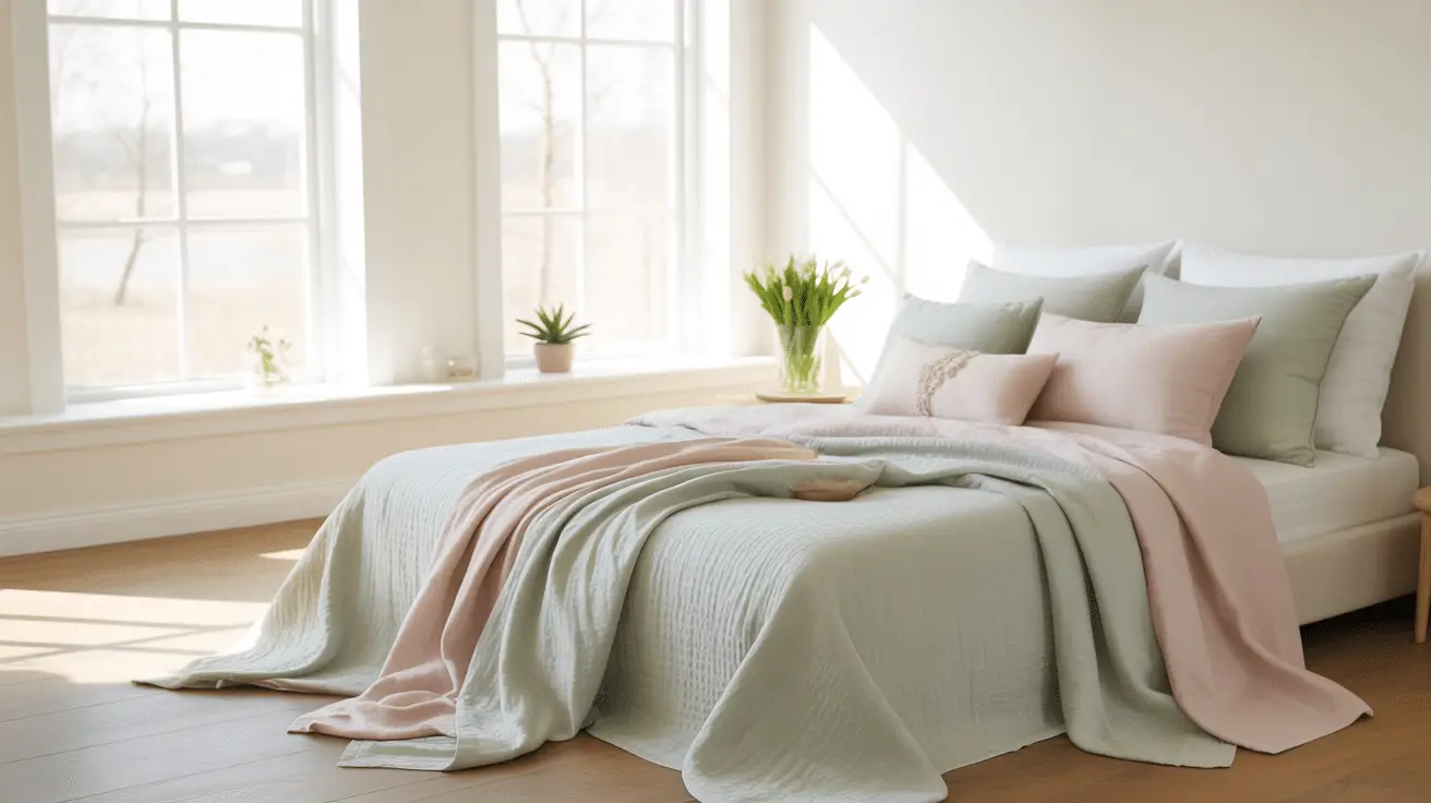 Spring Bedroom Ideas for a Clean and Serene Bedroom: Fresh, Light, and Minimal Styling for a Peaceful Space