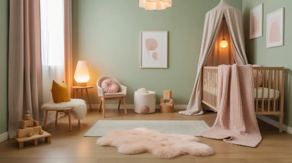 Soft but Colorful Nursery Ideas for a Cozy Baby Room That Feels Warm ...