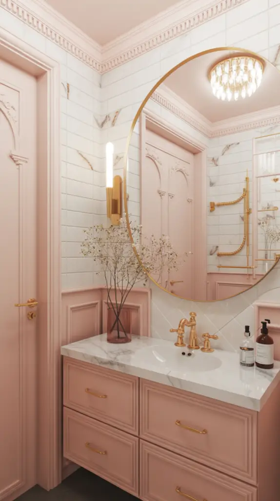Boujee Girly Bathroom Ideas for Luxe Home Decor: Elegant, Feminine Designs That Elevate Your Space 2 Boujee Girly Bathroom Ideas for Luxe Home Decor: Elegant, Feminine Designs That Elevate Your Space