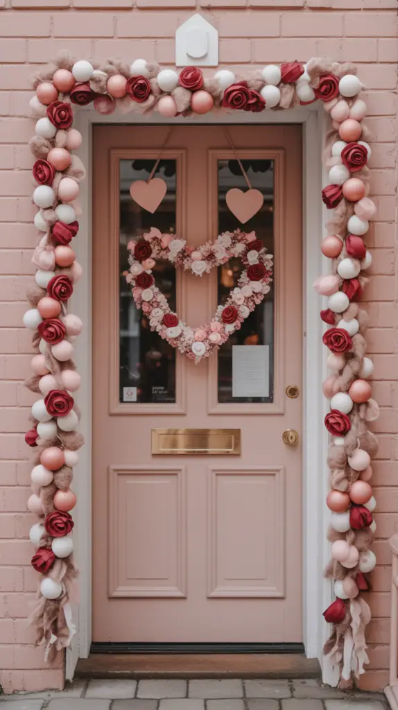 Cozy Valentine Vibes Created with Valentine Door Decorations 2 Cozy Valentine Vibes Created with Valentine Door Decorations