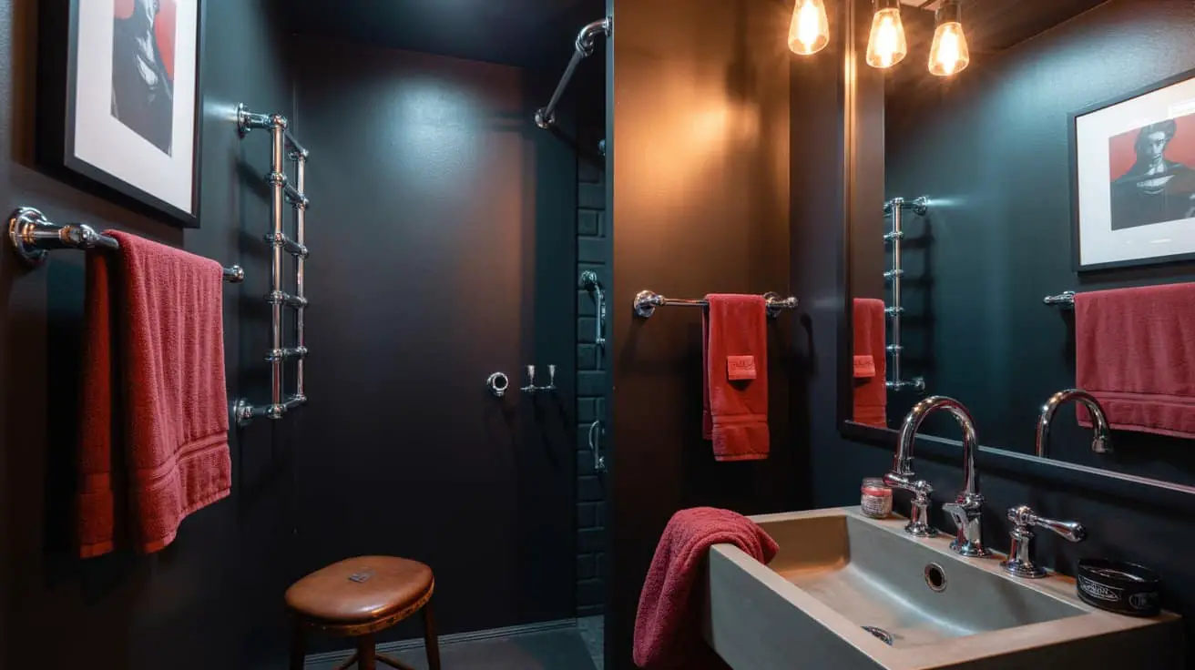 Dark and Edgy Bathroom Ideas with Punk Bathroom Vibes for a Bold, Rebellious Interior Style