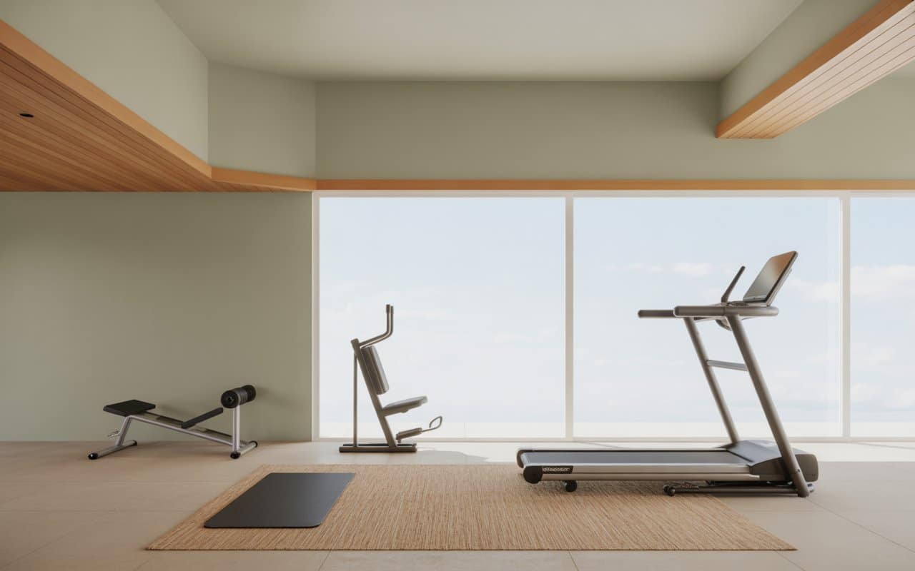 Minimal Yet Stylish Home Gym Decor Ideas for Modern Wellness Spaces