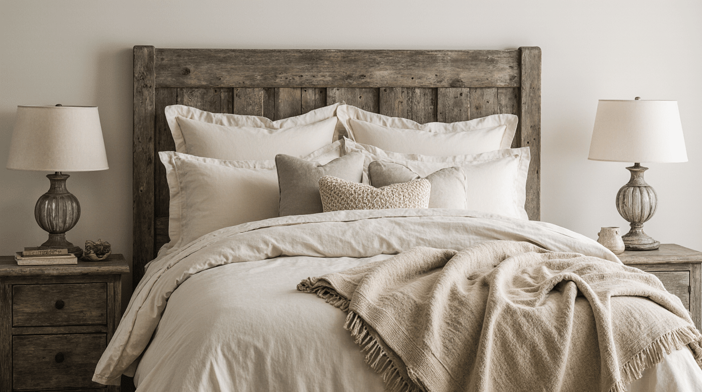 Classic Farmhouse Bedding Looks for Bedrooms: Timeless Styles, Cozy Textures, and Effortless Layering Ideas