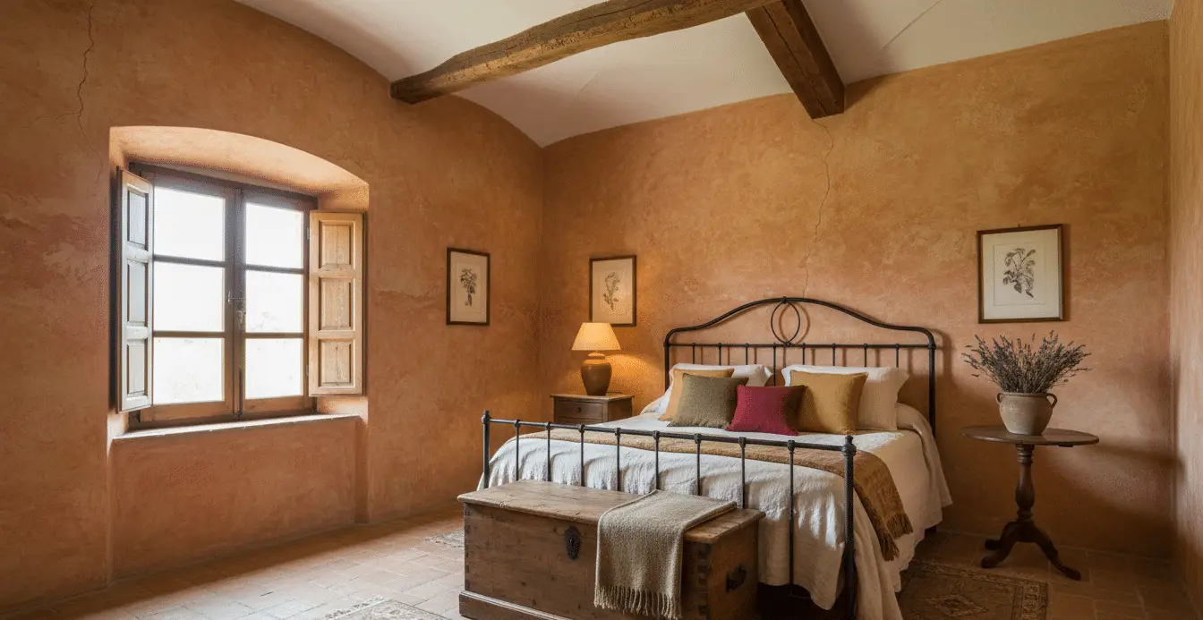 How to Style a Tuscan Bedroom Using Classic Decor for a Warm and Timeless Look
