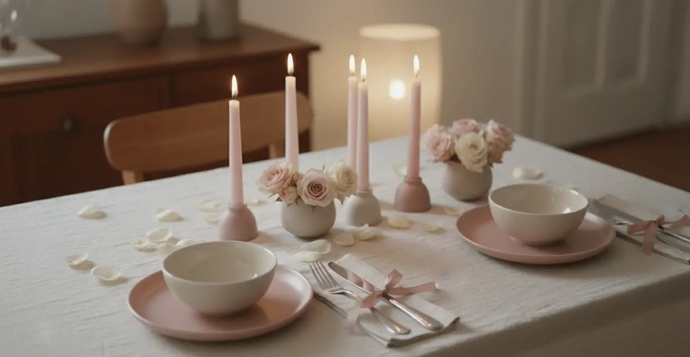 Simple and Affordable Valentine’s Tablescape Ideas for a Romantic, Budget-Friendly Celebration