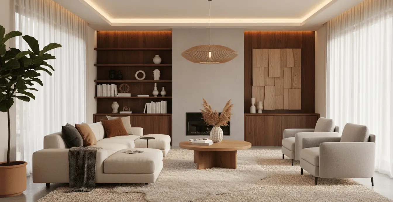 Layered Living Room Rug Ideas for Depth and Texture to Elevate Your ...