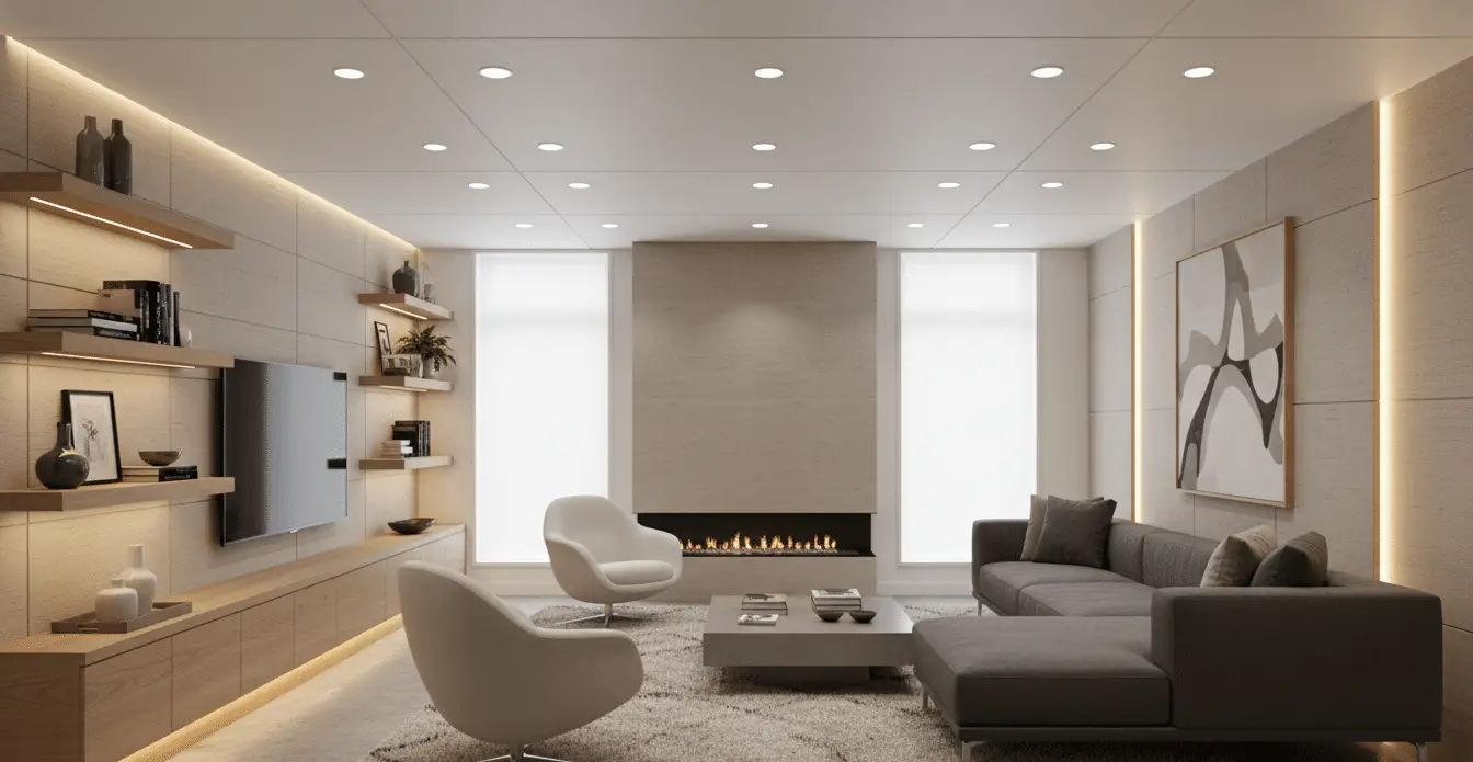 Trendy Home Decor Ideas for a Contemporary Basement Remodel That Transform Your Space