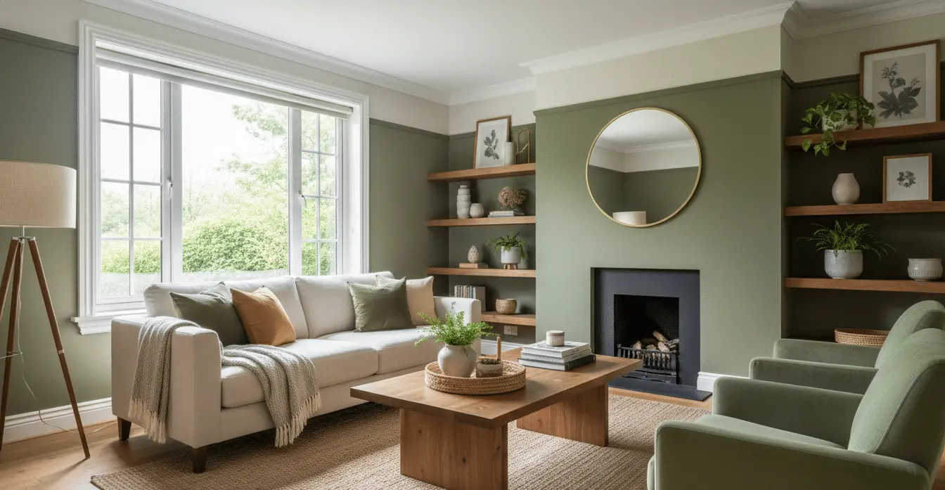 Cozy Green Living Room Ideas for Relaxed Interiors and Effortless Style