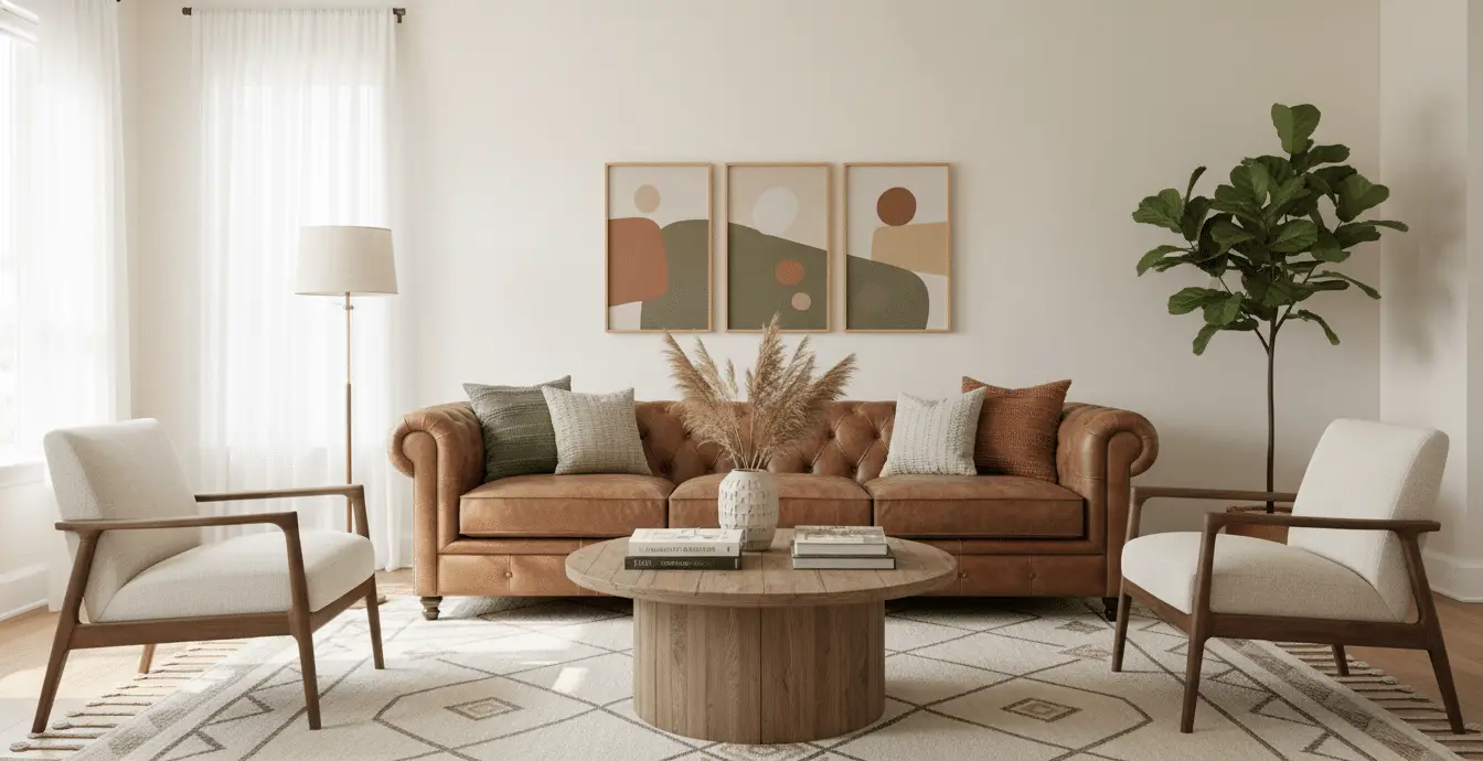 Stylish Living Room Decor Ideas for a Brown Couch: Inspiration for Modern, Cozy Interiors