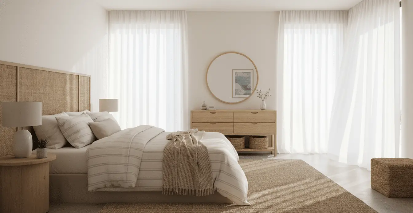 Minimalist Coastal Bedroom Decor for Peaceful Homes: A Serene Guide to Calm, Airy Living