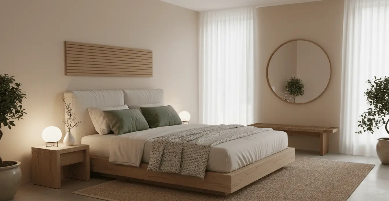 How to Design a Zen Bedroom Retreat at Home: Calm, Minimalist, and Mindful Interior Tips