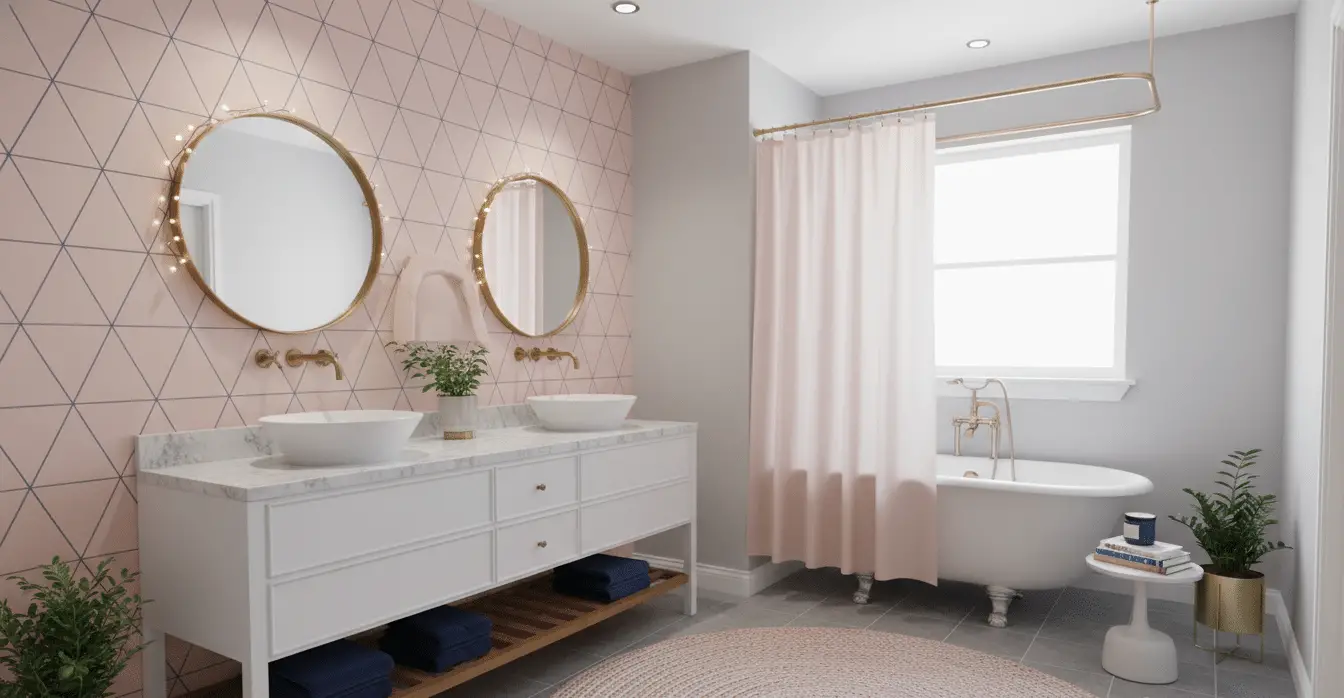 Teen Bathroom Ideas With Playful and Elegant Touches: Stylish, Fun, and Functional Design Inspiration