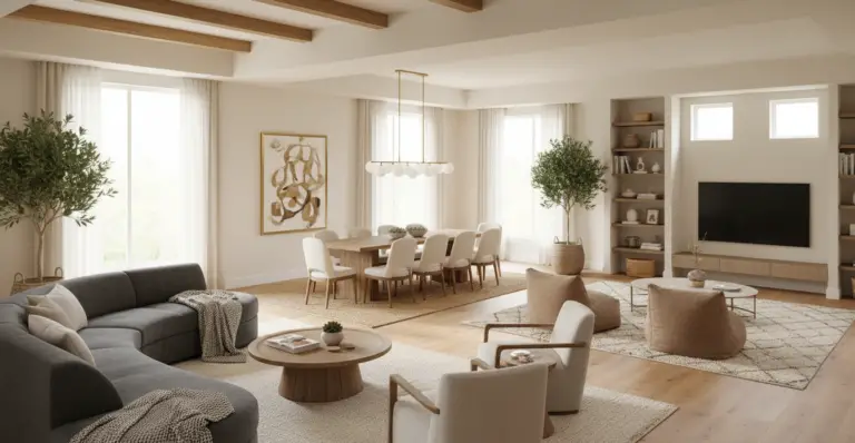 Breathtaking Great Room Interiors for Open Floor Plans: Stunning Ideas ...
