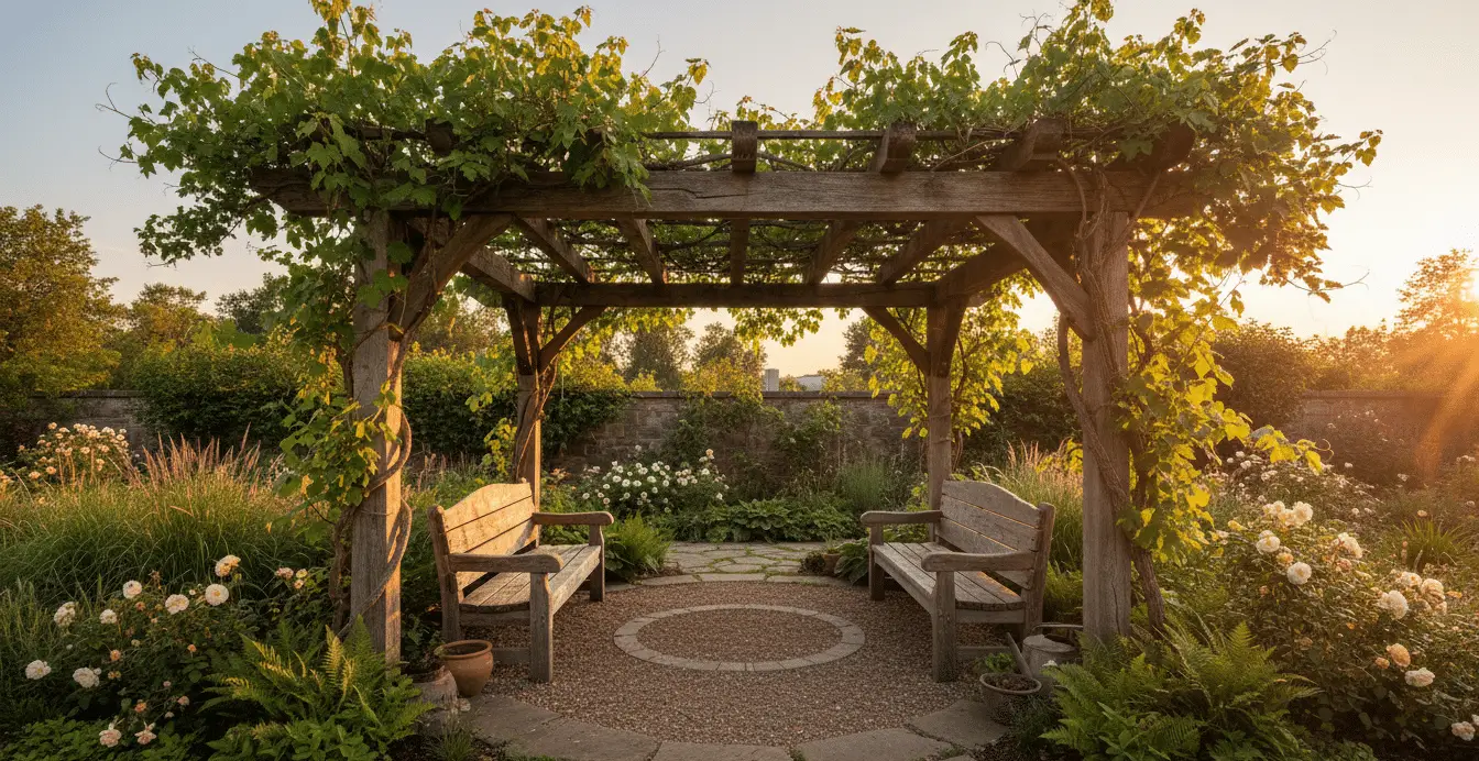 Rustic Dreamy Backyard Spaces with Natural Elements: Inspiring Designs for a Serene Outdoor Retreat